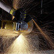 Угловая сетевая шлифмашина DeWALT DWE4559 2400Вт Ø230мм 6500об/мин