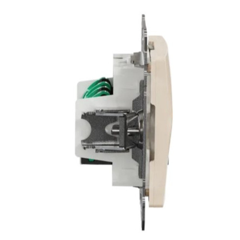 Двойная компьютерная розетка Schneider Electric Sedna Design & Elements RJ45 кат. 5е UTP бежевая SDD112452