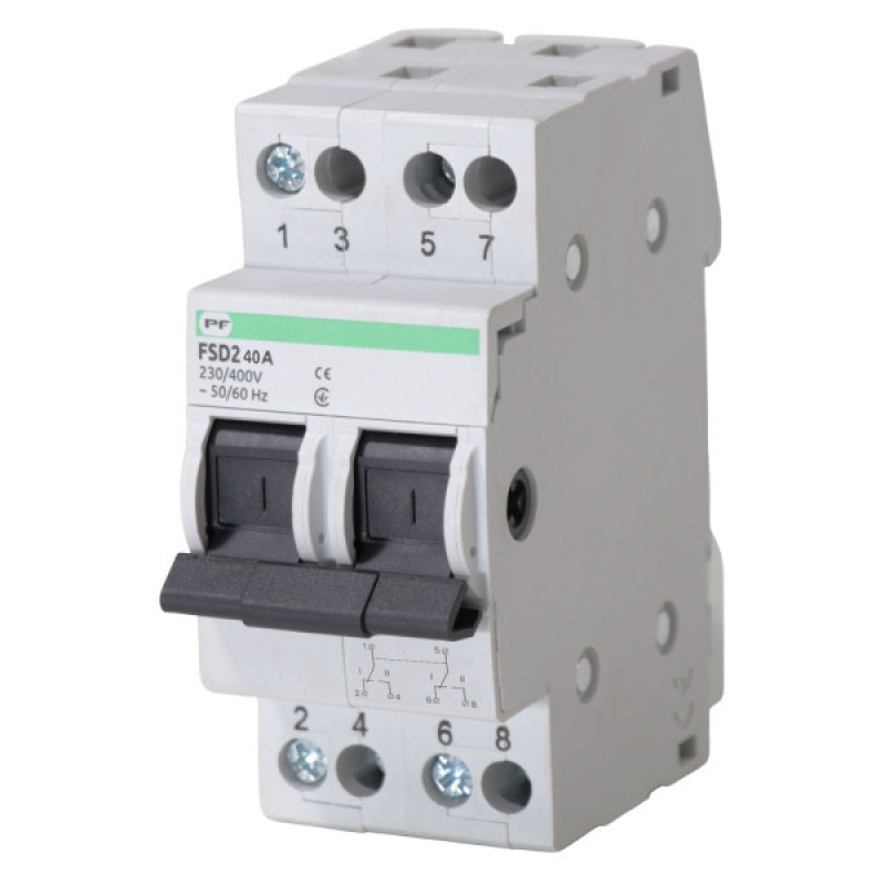 Переключатель нагрузки Promfactor FSD2 2P 40A 1-0-2 (FSD22040)