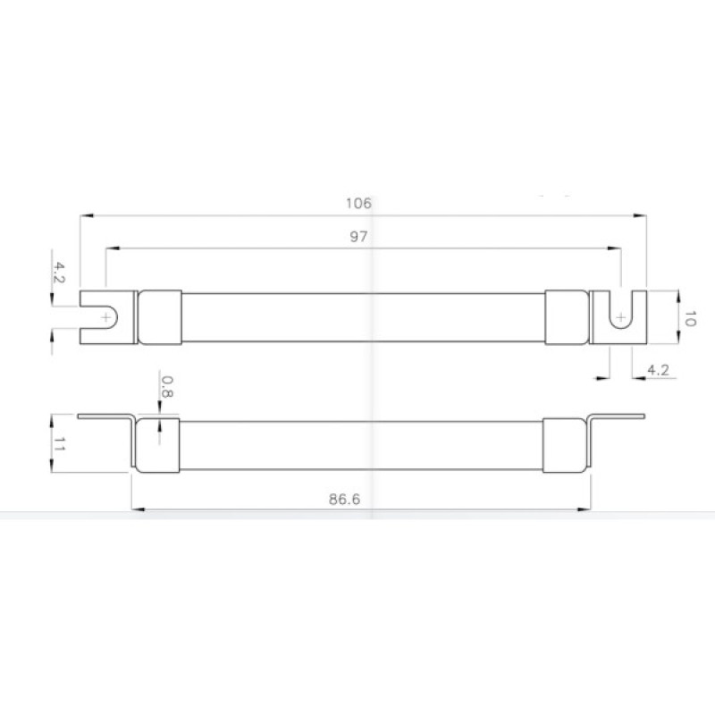 Запобіжник ETI 002625214 CH SU 10x85 gPV 10A 1500V (30kA)