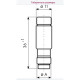 Запобіжник ETI 004311001 D01UQ2A/400V gR (50 kA)