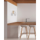 Бра, настенный светильник Italux WL-34375-1-HBR Alani LED 1x6W 3000K 588Lm IP20 золотой