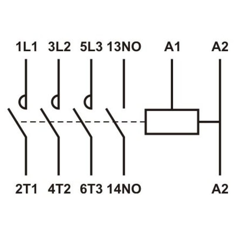 Магнітний пускач Promfactor FC-1/16А 1NO AC36В (FC10016036)
