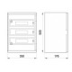 Шкаф ударопрочный e.plbox.350.500.195.45m.blank E.Next