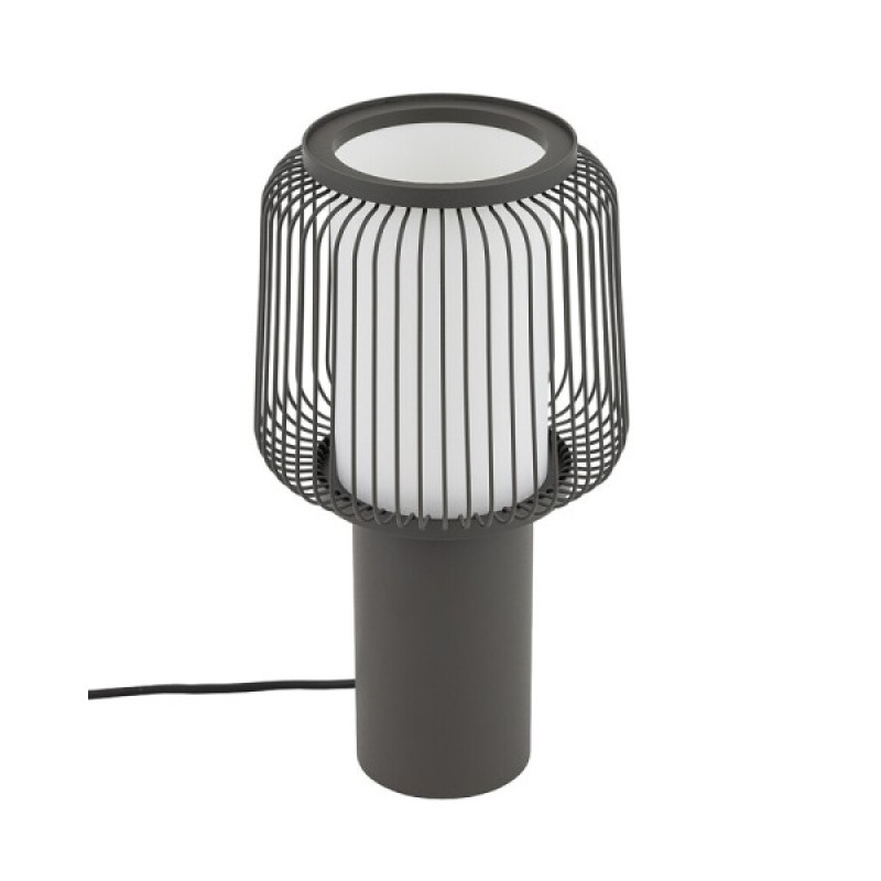 Настільна лампа Nowodvorski 12253 Nome E27 1x25W IP20 графітова