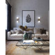 Бра, настінний світильник Pikart 35416-3 Burgeon Sconce E14 2x60W IP20 латунний
