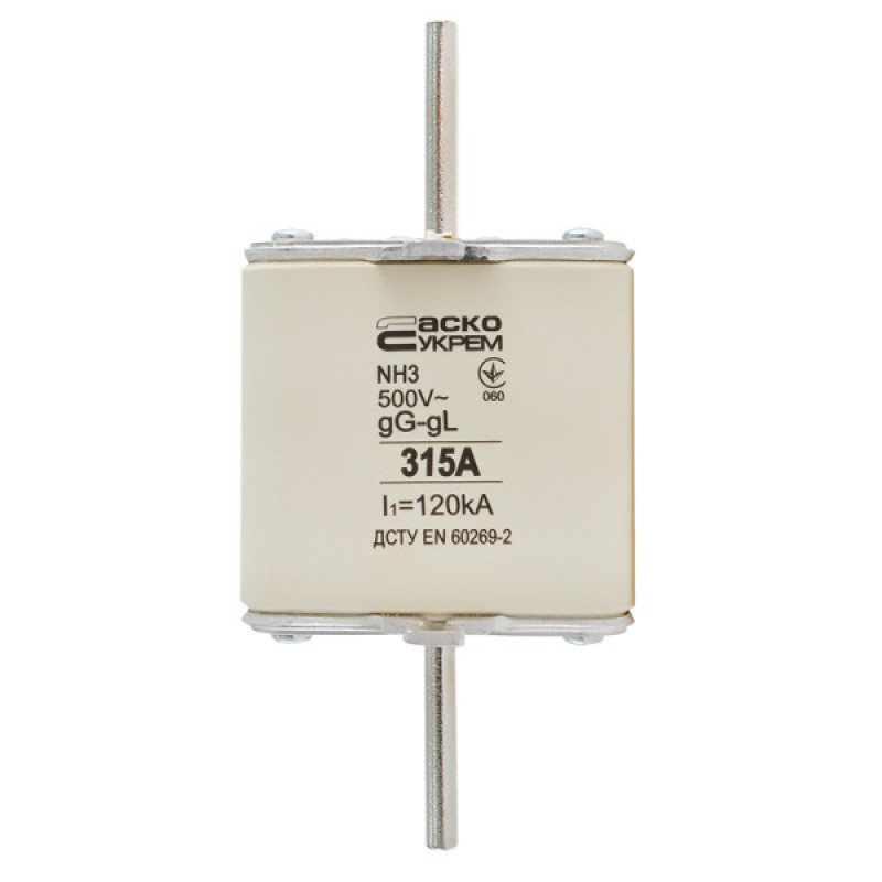 Запобіжник Аско-Укрем NH3 315A gG (A0050010038)