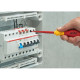 Диэлектрическая отвертка Wiha W35393 SoftFinish electric slimFix VDE PH1х80 CrVMo