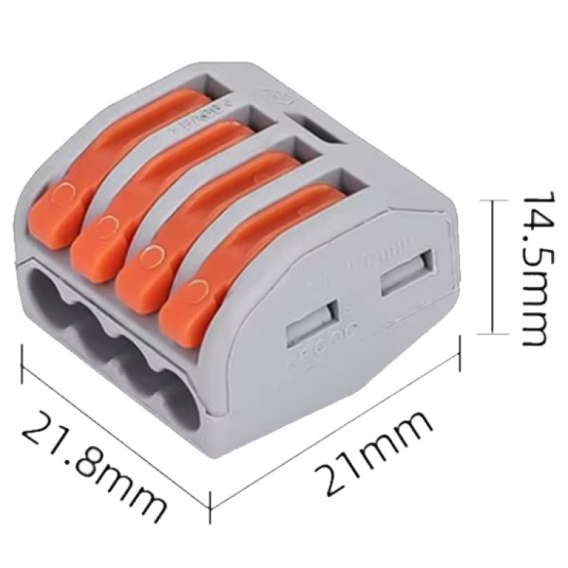 Універсальна клема TOSUNlux PCT-214 32А 400В (6931934213164)