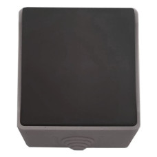 Накладний выключатель 1-клавишный TNSy SURFACE IP54 серый (TNSy5000167)