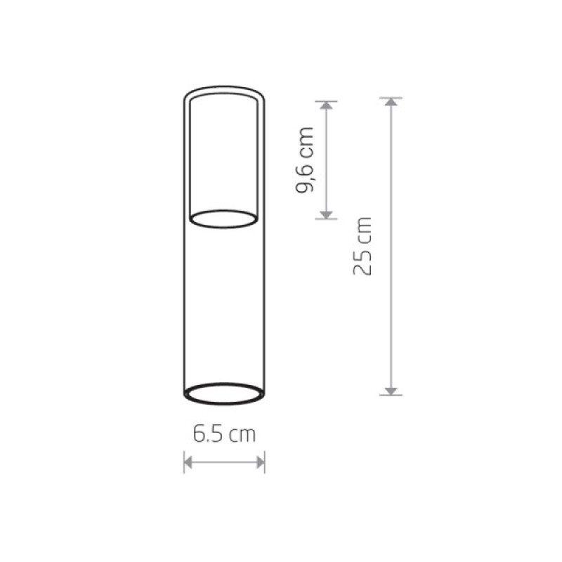 Плафон Nowodvorski 12050 Cameleon Cylinder M 10W IP20 бежевий