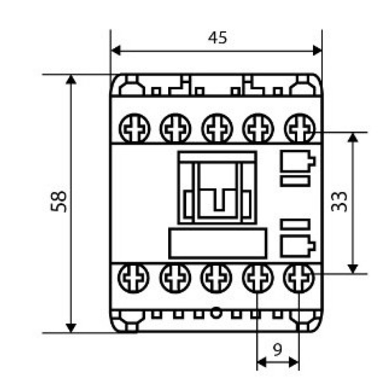Мініконтактор Аско-Укрем ПМ 0-12-01 F7 110В LC1-K1201 (A0040010156)
