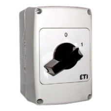 Кулачковый переключатель в корпусе ETI 004773167 CS 40 10 PNG (3p «0-1» IP65 40A)
