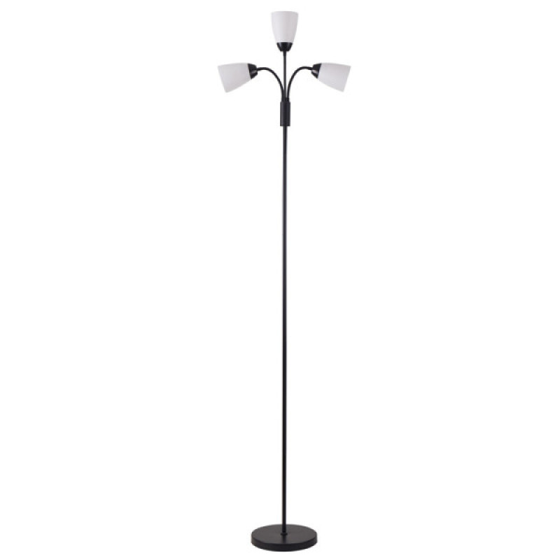 Торшер Goldlux 330673 Tulip E27 3x20W IP20 черный
