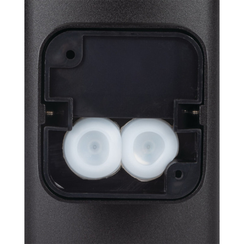 Вуличний світильник Kanlux 38880 ZEVI GU10 1x10 IP54 чорний