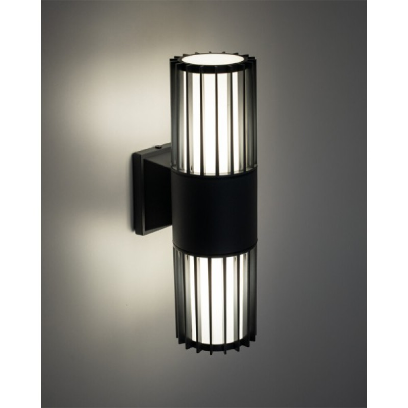 Уличный светильник TK Lighting 11507 Ribo E27 2x15W IP54 серый