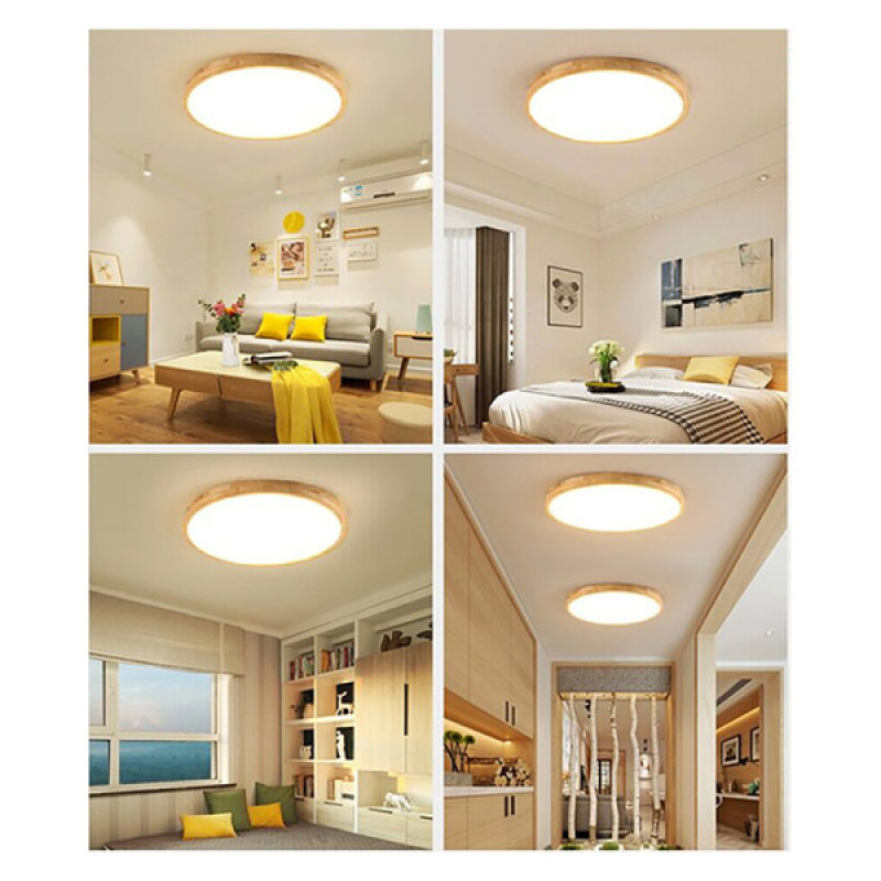 Світильник стельовий Goldlux 319012 Woody Led 1x24W 4000K 2600Lm IP20 Beige