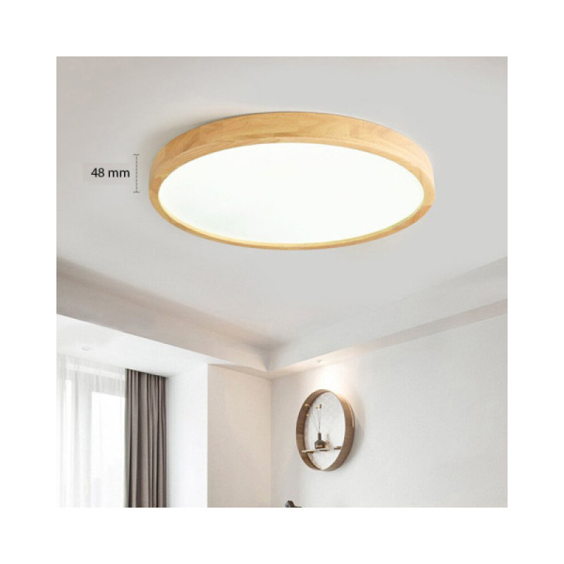 Світильник стельовий Goldlux 319012 Woody Led 1x24W 4000K 2600Lm IP20 Beige