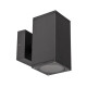 Уличный светильник Goldlux 323248 Morris GU10 2x12W IP54 BK