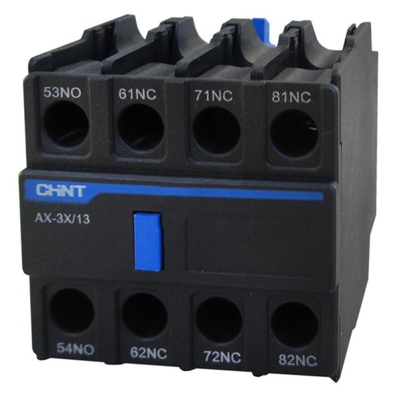 Блок дополнительных контактов Chint AX-3M/13 для NXC-06M-12M (925187)