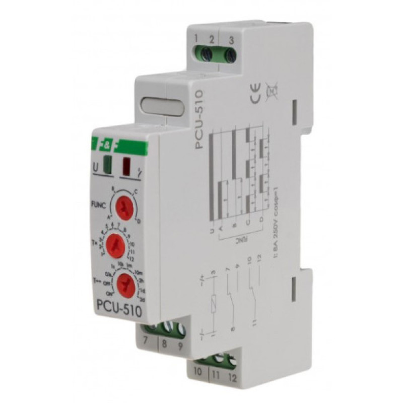 Реле времени F&F PCU-510 DUO