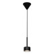 Підвісний світильник, люстра Nordlux 2213543003 Clyde LED 1x4W 2700K 350Lm IP20 чорний