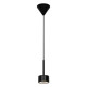 Підвісний світильник, люстра Nordlux 2213543003 Clyde LED 1x4W 2700K 350Lm IP20 чорний
