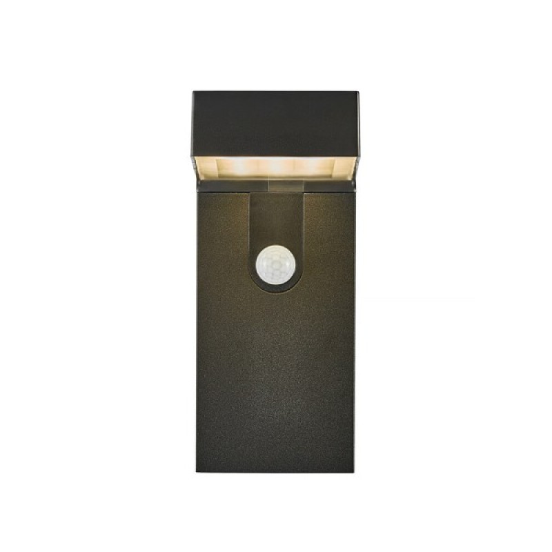 Вуличний світильник на сонячній батареї Nordlux 2118231003 Alya LED 1x5W 3000K 400Lm IP44 чорний
