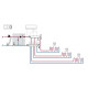Коллектор Danfoss 088U0531 FHF 11+11