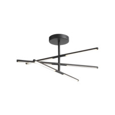Люстра MJ-Light MJ15001 Kono LED 6x36W 3000K 2880Lm IP20 черная