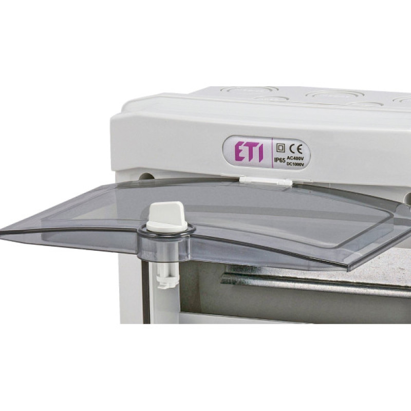Пластиковий щит зовнішнього виконання ETI 001101061 ECH 8G (8 М IP65)