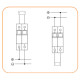 Автоматический выключатель ETI ETIMAT 10-DC 2p C25 6kA