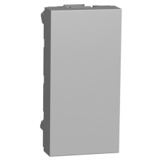 Заглушка Schneider Electric NU986530 для розетки 1М (алюминий)