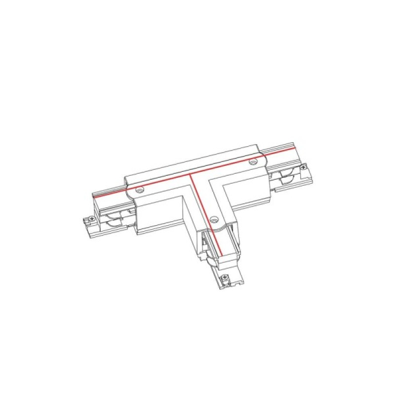 З'єднувач Nowodvorski 8704 CTLS Power T Connector Right 2 T-R2 IP20 чорний