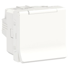 Розетка Schneider Electric NU303718TA (винтовой зажим) 16А (белая)
