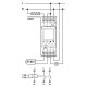 Реле контролю температури E.Next e.control.h02 16A АС/DC 24-240 -25+130°С (i0310017)