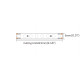 LED лента COLORS Chip-24V-IP20 9.6W 870Lm 3000K 5м (PD128-24V-8mm-WW)