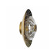 Бра, настенный светильник Pikart 33641 Vulcane G4 1x60W IP20 Brass