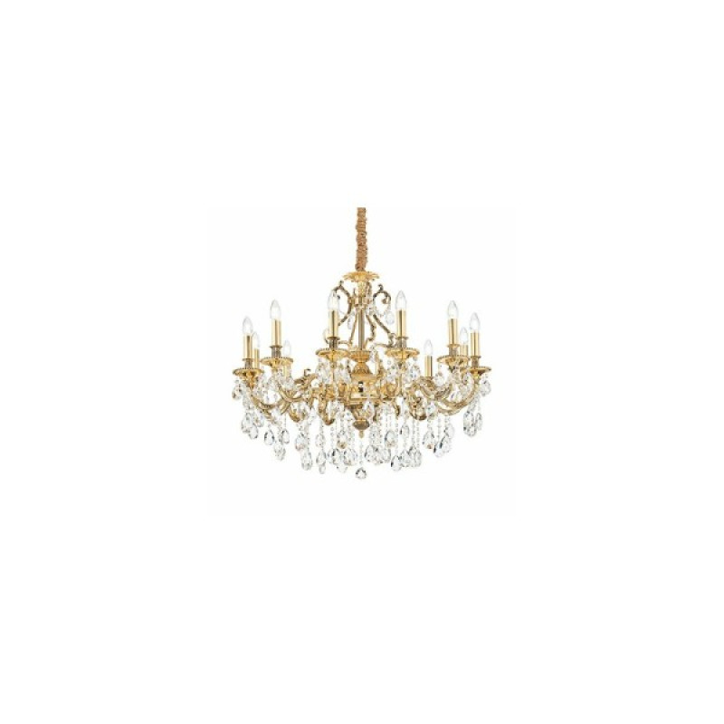 Люстра подвесная Ideal Lux Gioconda Sp12 Oro 164960