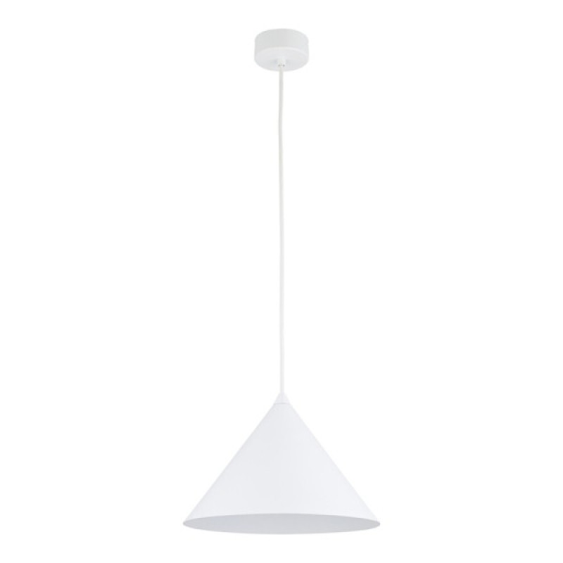 Підвісний світильник, люстра TK Lighting 10008 Cono M E27 1x15W IP20 білий