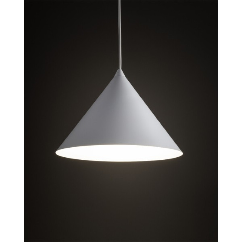 Підвісний світильник, люстра TK Lighting 10008 Cono M E27 1x15W IP20 білий