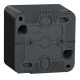 Накладний кнопковий вимикач Schneider Electric MUR35028 з підсвічуванням IP55 (чорний)