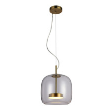 Подвесной светильник, люстра Italux PND-17760A-BRSS-CL Caste LED 1x10W 3000K 850Lm IP20 золотой