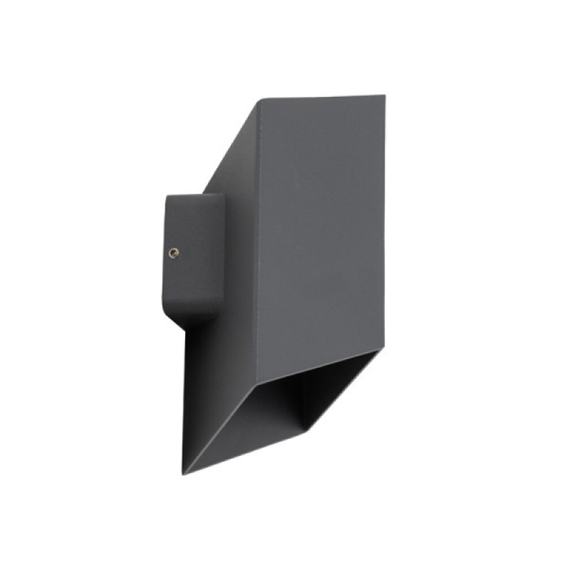 Уличный светильник TK Lighting 18086 Cube LED 2x5W 3000K 650Lm IP54 графитовый