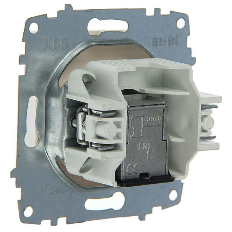 Концевая TV розетка ABB Cosmo 619-010200-273 (белая)