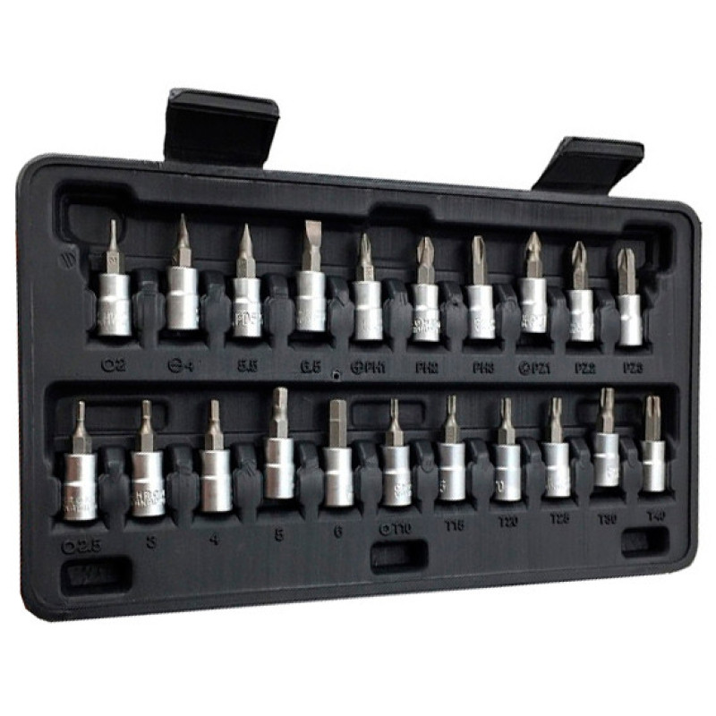 Набор торцевых головок Tolsen (15138) 1/4" (46шт) «Профи»