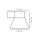 Вуличний світильник Nordlux 2318071003 Kyklop Cone GU10 1x25W IP54 чорний