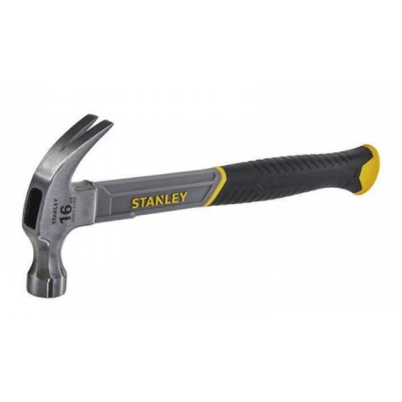 Молоток Stanley STHT0-51309 Fiberglass 450г с загнутым гвоздодером