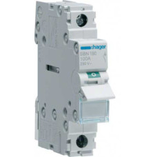 Вимикач навантаження Hager SBN132 1P 32А/230В 1м