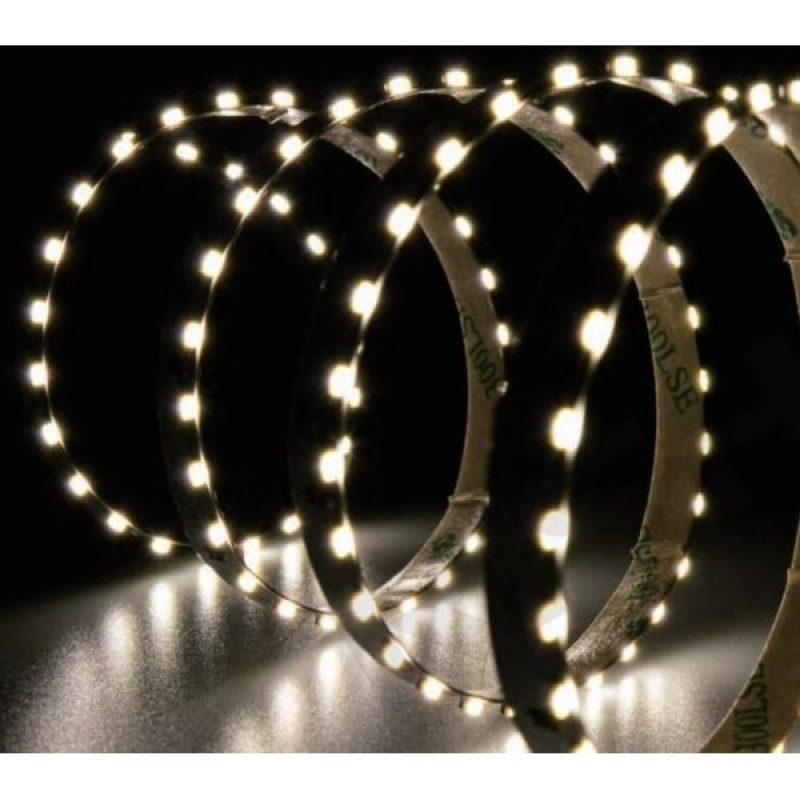 LED стрічка RISHANG 120-3014-24V-IP20 8.6W 836Lm 6000K 5м (RD08C0GC-PW)